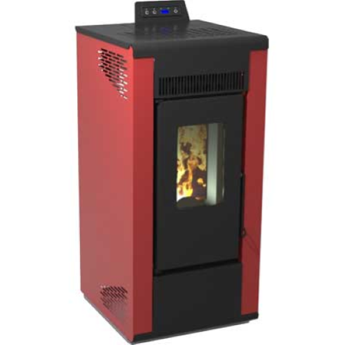 STUFA A PELLET VENTILATA ROXY 1-8 Kw 7.87 - Bordeaux