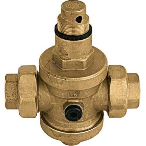 RIDUTTORE DI PRESSIONE IN OTTONE GIALLO 1/2"