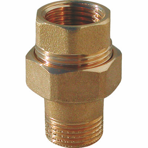RACCORDO DIRITTO GIALLO 3 PEZZI 1"