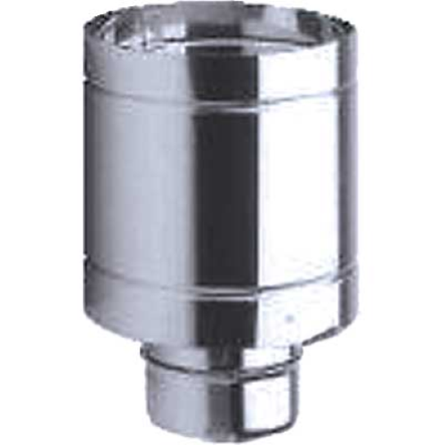 CAPPELLO ANTIRIFLUSSO Ø 120 ACCIAIO INOX