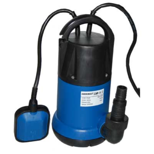 ELETTROPOMPA SOMMERGIBILE PER DRENAGGIO ACQUE CHIARE HP 0,75