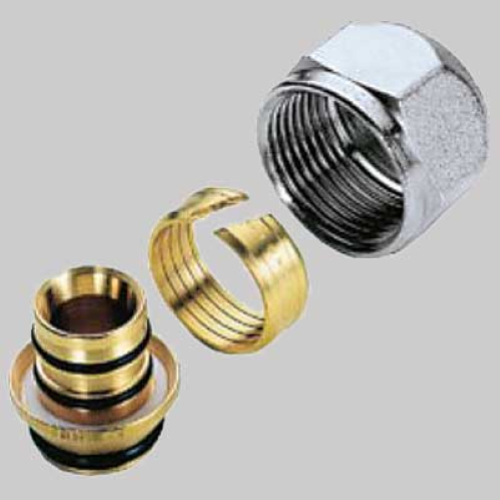 Adattatore per Tubo Multistrato Tiemme 16 x 3/4" - 18 SP 2,0 