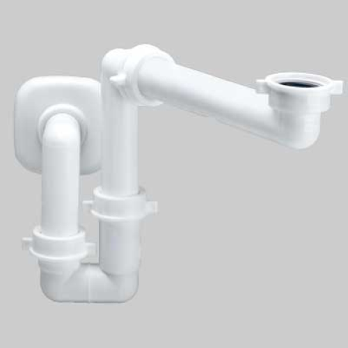 SIFONE SALVASPAZIO PER LAVABO CONSOLLE 11/4 x 32÷40