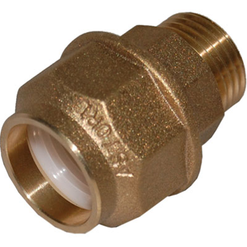 RACCORDO DIRITTO MASCHIO ANELLO RESINA 63 x 2"