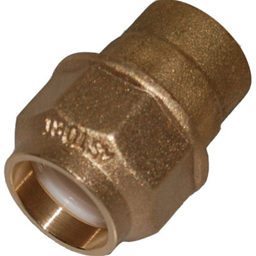 RACCORDO DIRITTO FEMMINA ANELLO RESINA 40 x 1"1/4