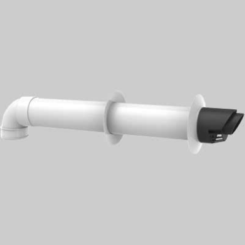 KIT FUMI ORIZZONTALE PER SCALDINI BERETTA 60 - 100
