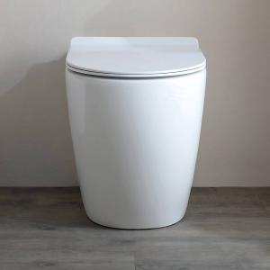 Vaso WC a Pavimento New One Filo Parete Traslato – Scarico Universale