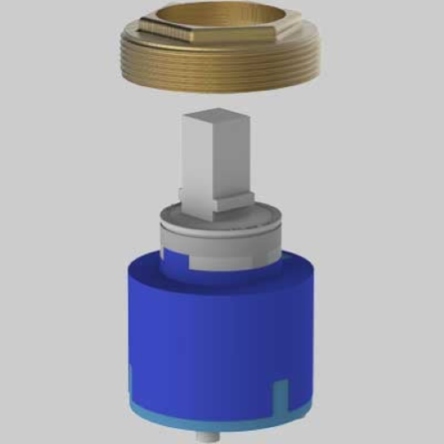 Cartuccia Miscelatore Teorema Ø 40 mm – Senza Distributore 