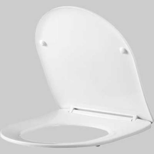 SEDILE TERMOINDURENTE PER VASO Q8 – CHIUSURA AMMORTIZZATA – BIANCO