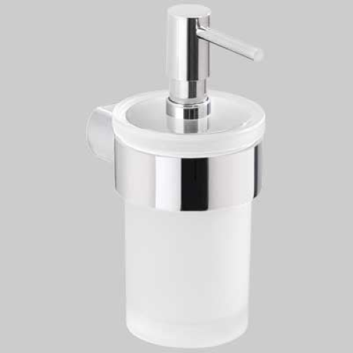 Dosatore con Erogatore Pirenei – Ottone Cromato e Vetro – Gedy