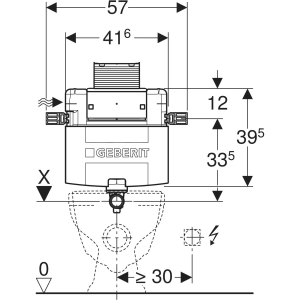 CASSETTA INCASSO OMEGA12 – Geberit
