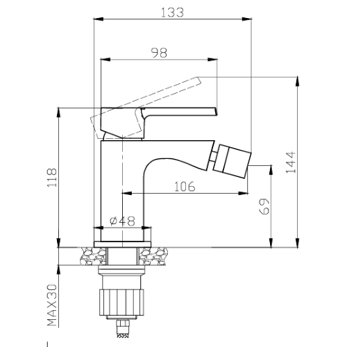 MISCELATORE BIDET TATI – Karag