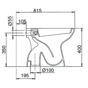 VASO PLUS SCARICO A TERRA – Ideal Standard