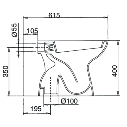 VASO PLUS SCARICO A TERRA – Ideal Standard