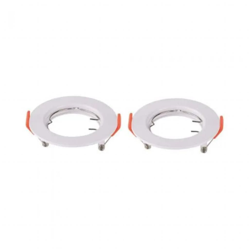 PORTAFARETTO LED DA INCASSO ROTONDO GU10 *2 BIANCO – V-TAC VT-929-W (SKU 6640)
