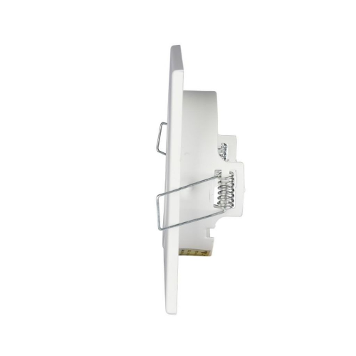 PORTAFARETTO LED DA INCASSO QUADRATO GU10 COLORE BIANCO – V-TAC VT-7227SQ-WH (SKU 3472)