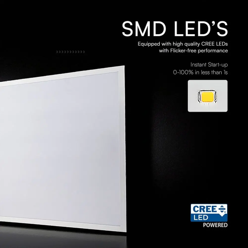 PANNELLO LED INCASSO 600×600 mm 36 W CHIP CREE 4000 K – V-TAC PRO VT-61036