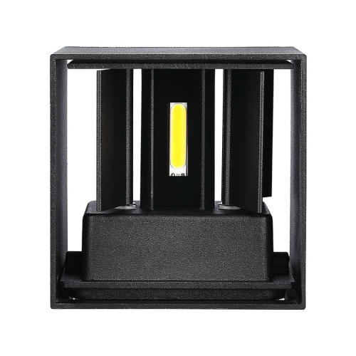 APPLIQUE / LAMPADA LED DA MURO DOPPIO LED COB 5W 140 LM/W 3000 K NERA – V-TAC VT-759-B-N