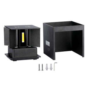 APPLIQUE / LAMPADA LED DA MURO DOPPIO LED COB 5W 140 LM/W 3000 K NERA – V-TAC VT-759-B-N