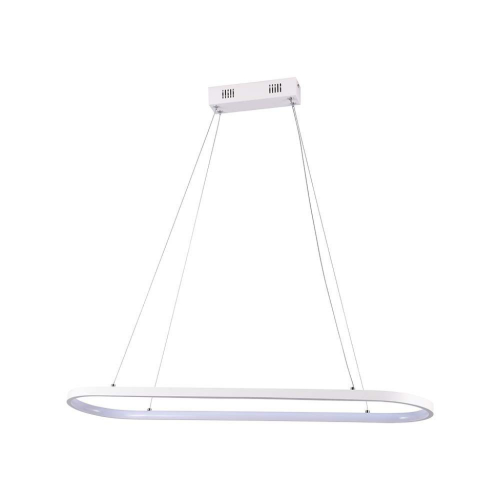 LAMPADARIO LED A SOSPENSIONE 24W IN METALLO COLORE BIANCO 3000K – V-TAC VT-7825
