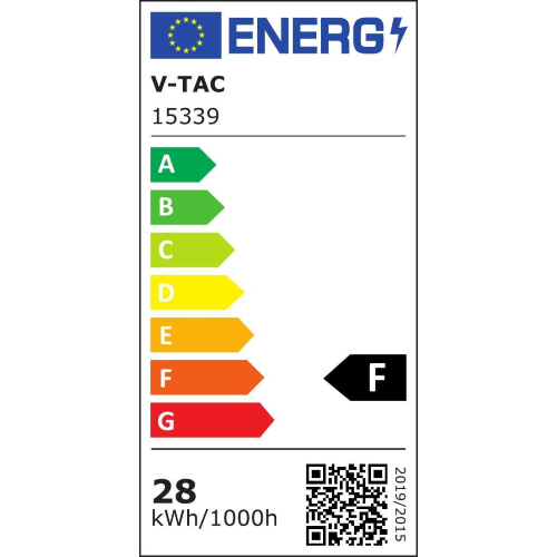 LAMPADARIO LED A SOSPENSIONE 28W IN METALLO DAL DESIGN MODERNO COLORE ORO 3000K – V-TAC VT-7918