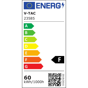PLAFONIERA LED 60W ROTONDA CON TELECOMANDO CCT 3IN1 DIMMERABILE 3000–6500K COLORE BIANCO Ø 492 mm – V-TAC VT-8559