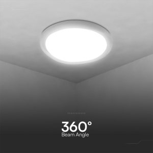PLAFONIERA LED 60W ROTONDA CON TELECOMANDO CCT 3IN1 DIMMERABILE 3000–6500K COLORE BIANCO Ø 492 mm – V-TAC VT-8559