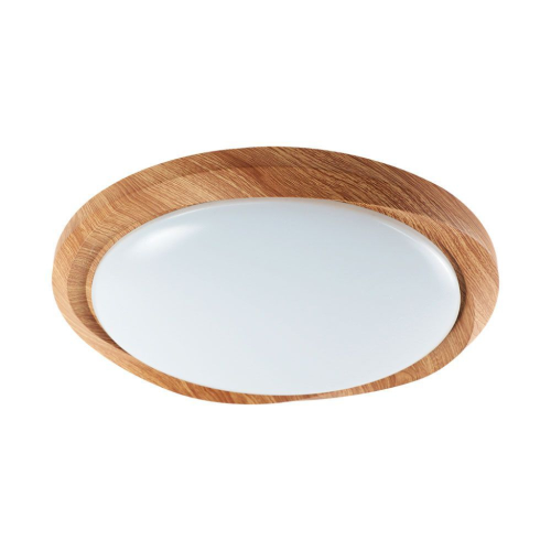 PLAFONIERA LED 60W ROTONDA CON TELECOMANDO CCT 3in1 DIMMERABILE 3000–6500 K Ø 492 mm COVER LEGNO – V-TAC VT-8559