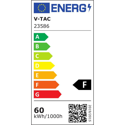 PLAFONIERA LED 60W ROTONDA CON TELECOMANDO CCT 3in1 DIMMERABILE 3000–6500 K Ø 492 mm COVER LEGNO – V-TAC VT-8559
