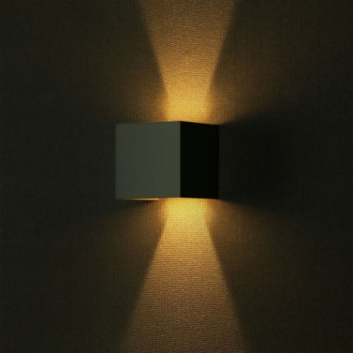 LAMPADA LED DA MURO DOPPIO LED COB 5W 140LM/W GRIGIA REGOLABILE 3000K IP65 – V-TAC VT-759-G