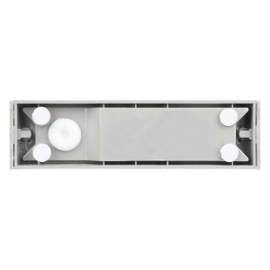 LAMPADA LED DA MURO RETTANGOLARE 9W DOPPIO FASCIO LUMINOSO COLORE GRIGIO 3000K IP65 – V-TAC VT-8056