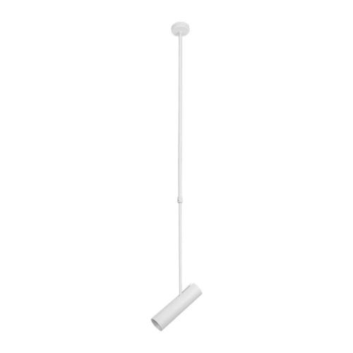 PORTAFARETTO LED A SOSPENSIONE GU10 CORPO IN ALLUMINIO BIANCO Ø 60 × 220 MM – V-TAC VT-7900-W