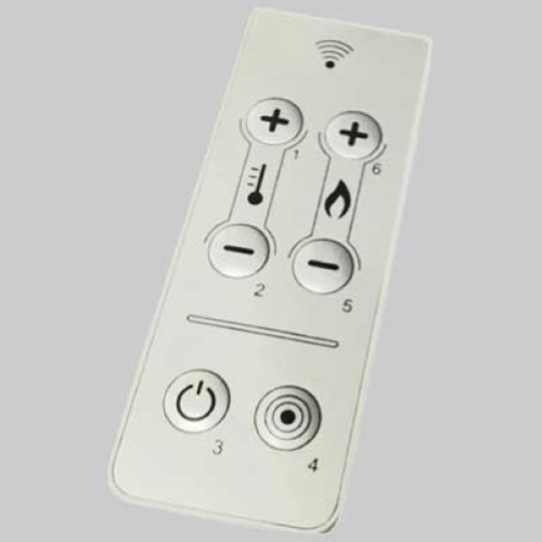 TELECOMANDO PER STUFE ED IDROSTUFE A PELLET - BIANCO