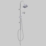 SET COLONNA LIBERTY CROMO
