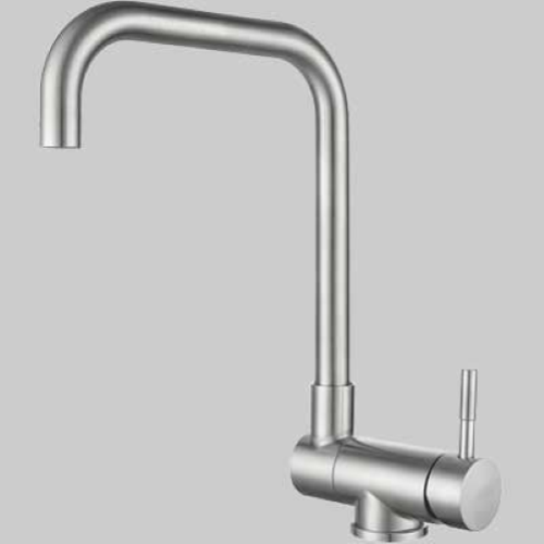 MONOCOMANDO LAVELLO KANSAS SOTTO FINESTRA ACCIAO INOX