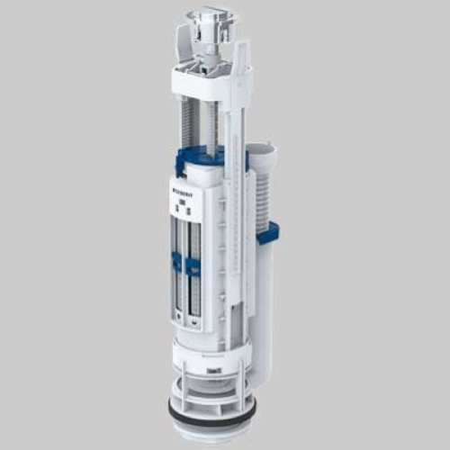 BATTERIA DI SCARICO PER CASSETTE IN CERAMICA MBL TIPO 290 - DOPPIO SCARICO