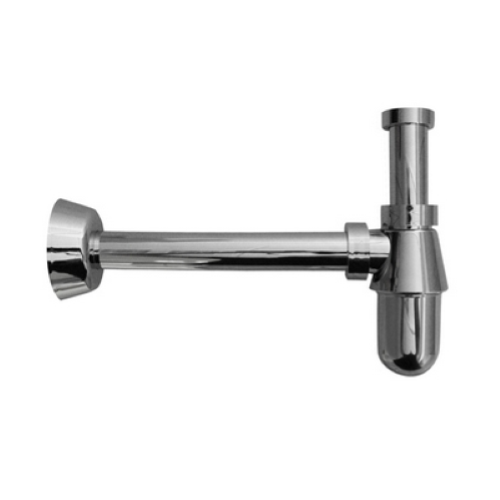 SIFONE A BOTTIGLIA 1"1/4 IN ABS CROMATO