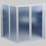 BOX DOCCIA PER DISABILI - 80 X 80 H 100