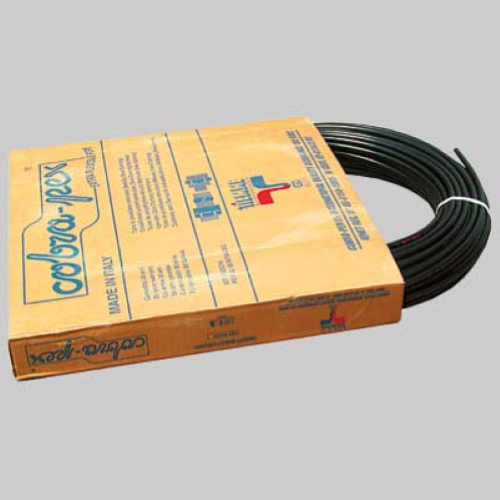 TUBO IN POLIETILENE RETICOLATO COBRA-PEX NERO - 18 X 2,5