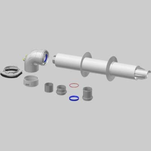 KIT COASSIALE PER SCALDINO UNIVERSALE - 60-100