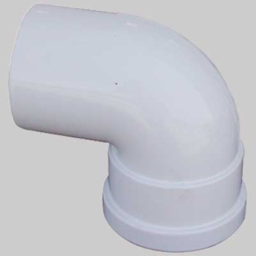 CURVA 90° CON GUARNIZIONE DOPPIO LABBRO - Ø 80 M/F