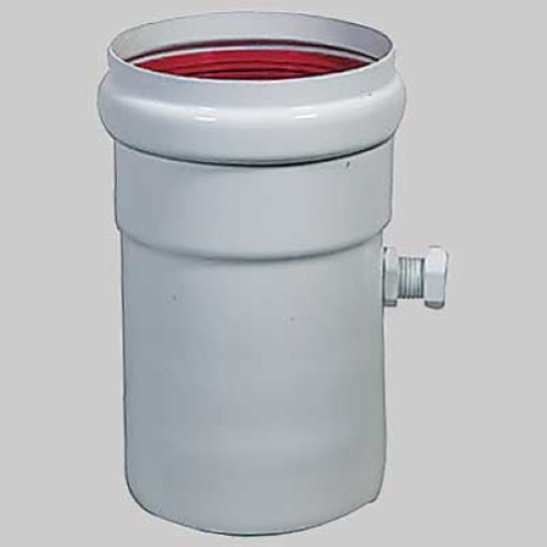 TUBO BICCHIERATO CON ISPEZIONE - Ø 80 L 135