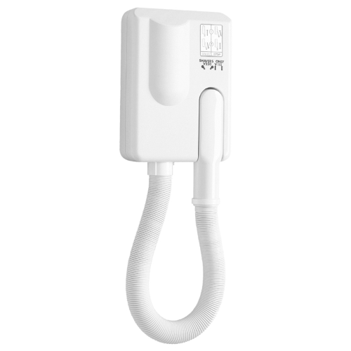 ASCIUGACAPELLI DA PARETE CON CORPO IN ABS E Nylon AUTOESTINGUENTE 220V 1000W
