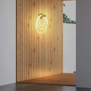 37W LED DESIGNER WALL LAMP 35*18*50CM GOLD 3000K