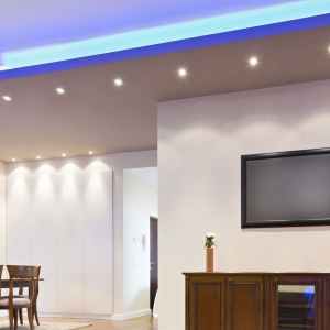 LED SPOTLIGHT 4.5W GU10 SMD WHITE PLASTIC MILKY COVER 3000K