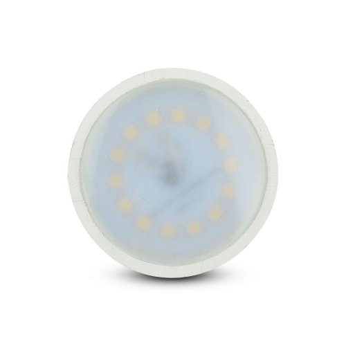 LED SPOTLIGHT 4.5W GU10 SMD WHITE PLASTIC MILKY COVER 3000K