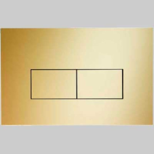 PLACCA DI COMANDO ECO LINEA ACRILICO DOPPIO TASTO - ORO