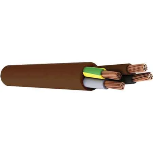 CAVO QUADRIPOLARE 'MARRONE' Sezione 4 X 1,5