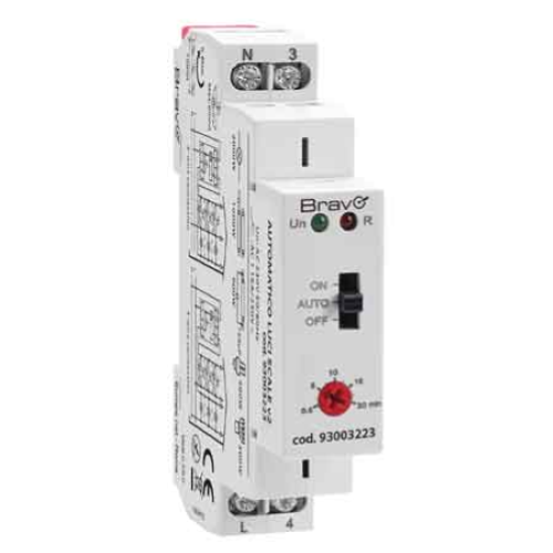 TEMPORIZZATORE AUTOMATICO PER LUCI SCALE 1 MODULO
