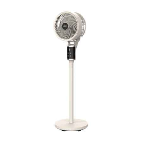 VENTILATORE A PIANTANA CON TELECOMANDO E TIMER MINI Ø 26 CM